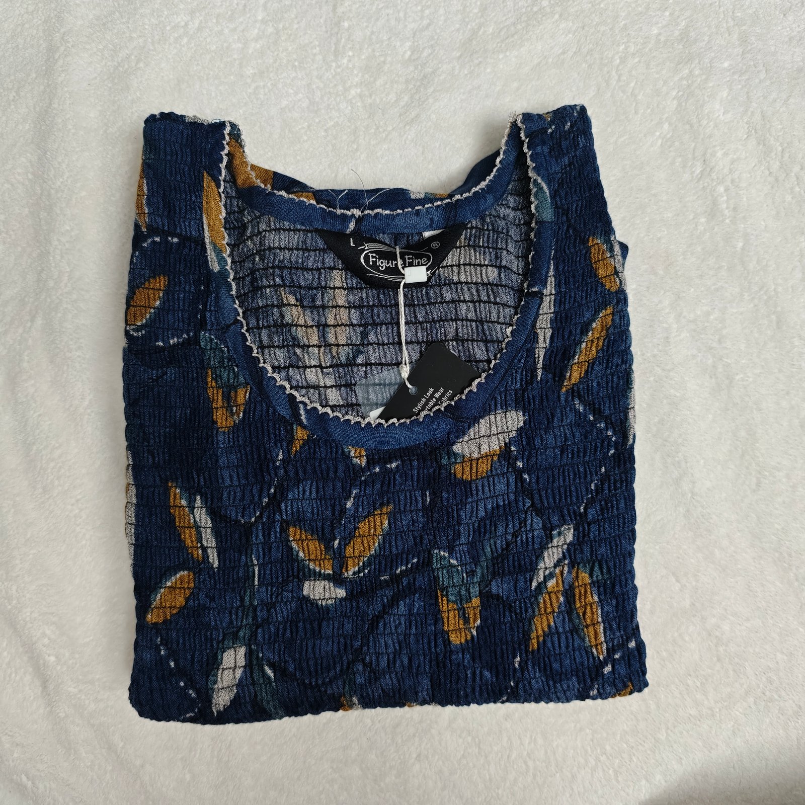 Figure Fine L Royal Blue #001726