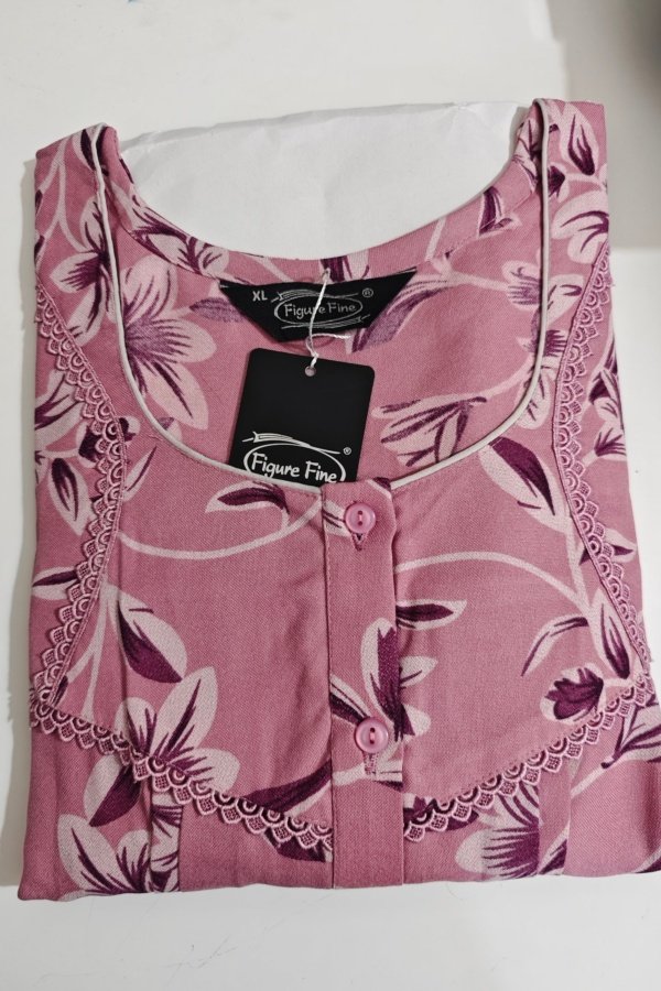 Figure Fine Alpine Nighty XL Baby Pink #001068