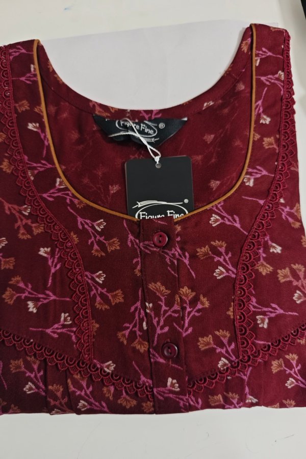 Figure Fine Alpine Nighty XL Crimson #001058