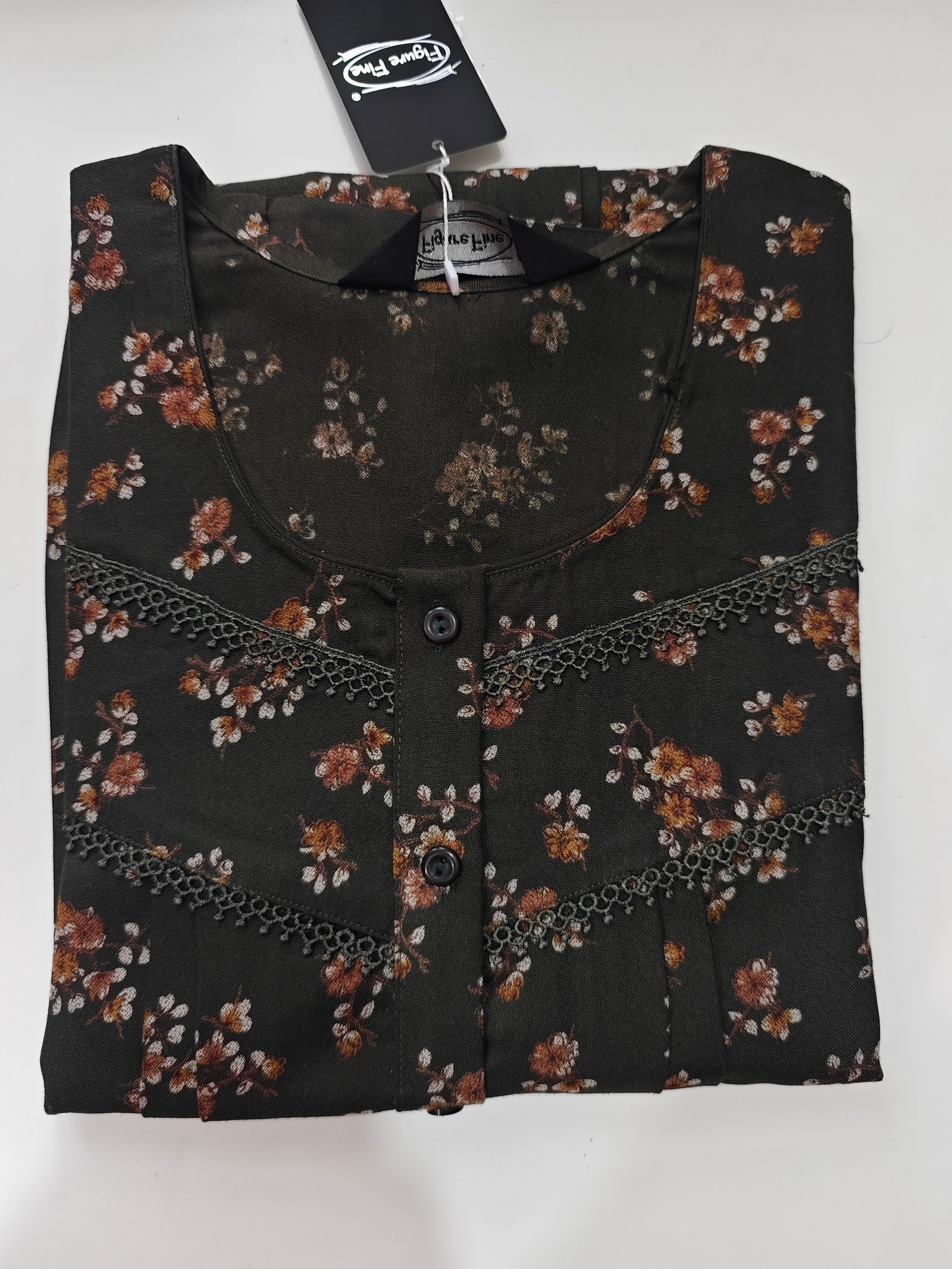 Figure Fine Alpine Nighty L Black #001040
