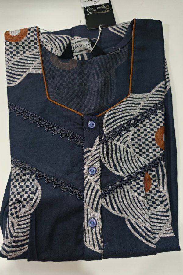 Figure Fine Alpine Nighty L Black #001046