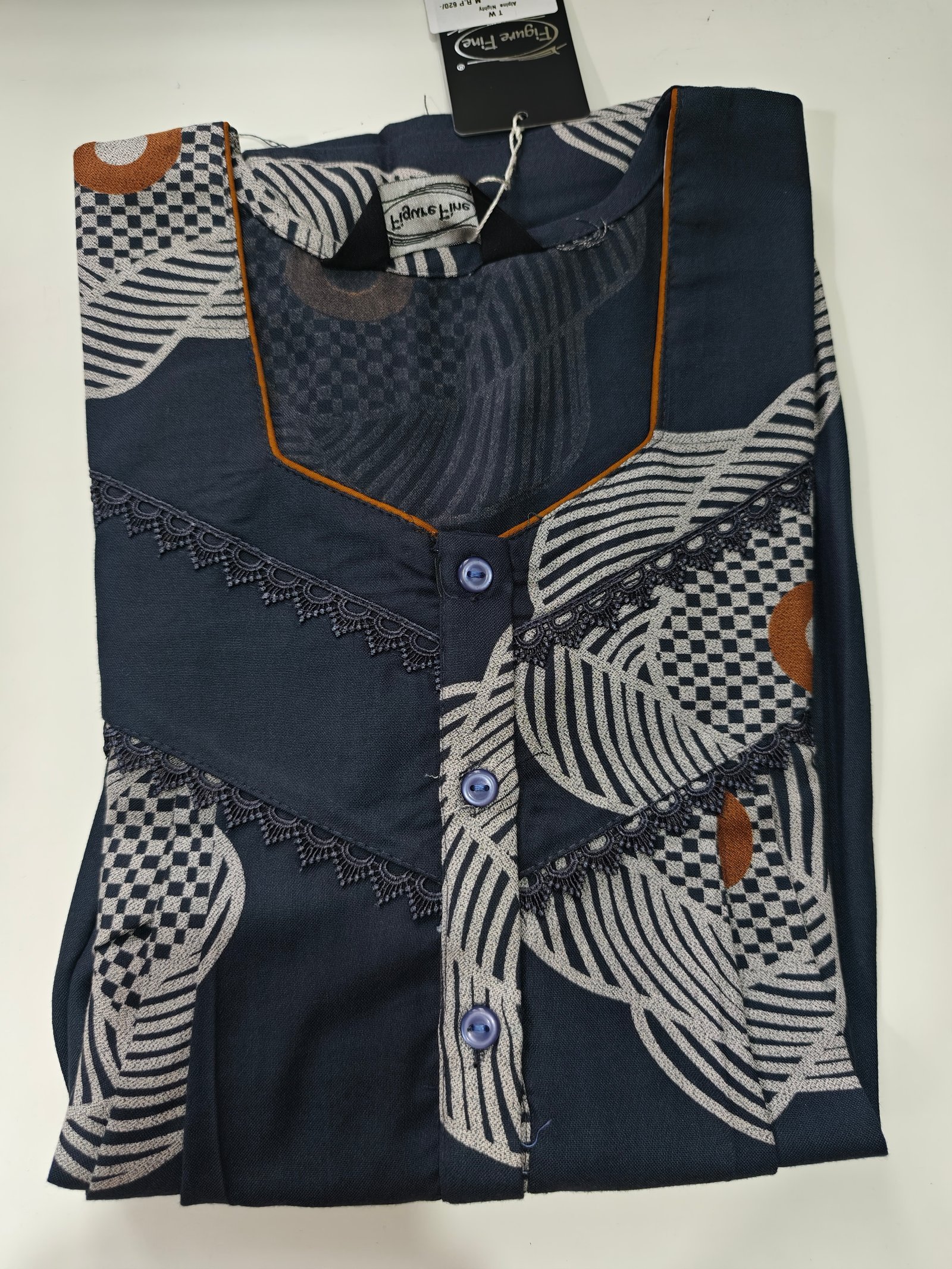 Figure Fine Alpine Nighty L Black #001046