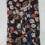 Kalamkari Nighty XXL Black #001244