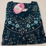 Shandar Premium Nighty L Navy Blue #001153