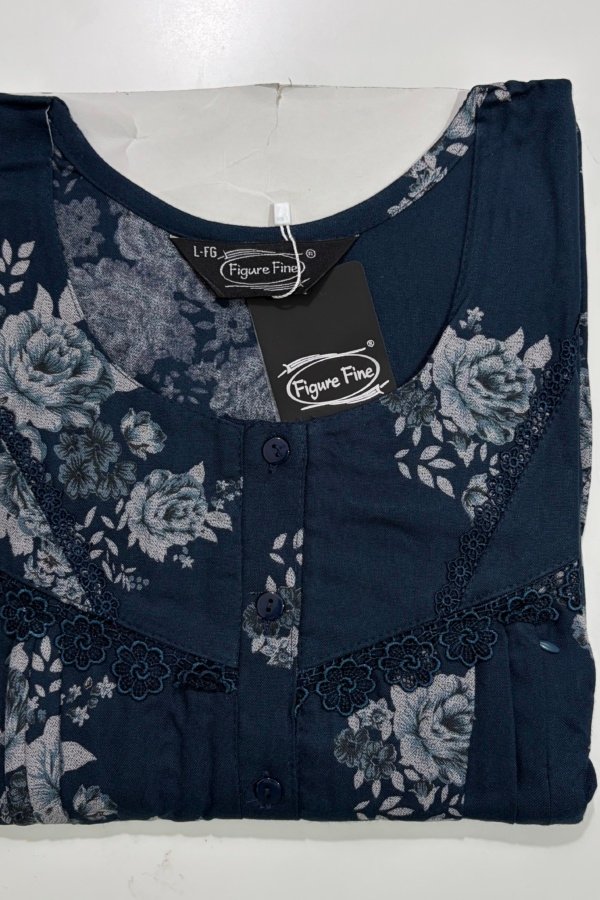 Figure Fine Feeding Nighties L Royal Blue #001611