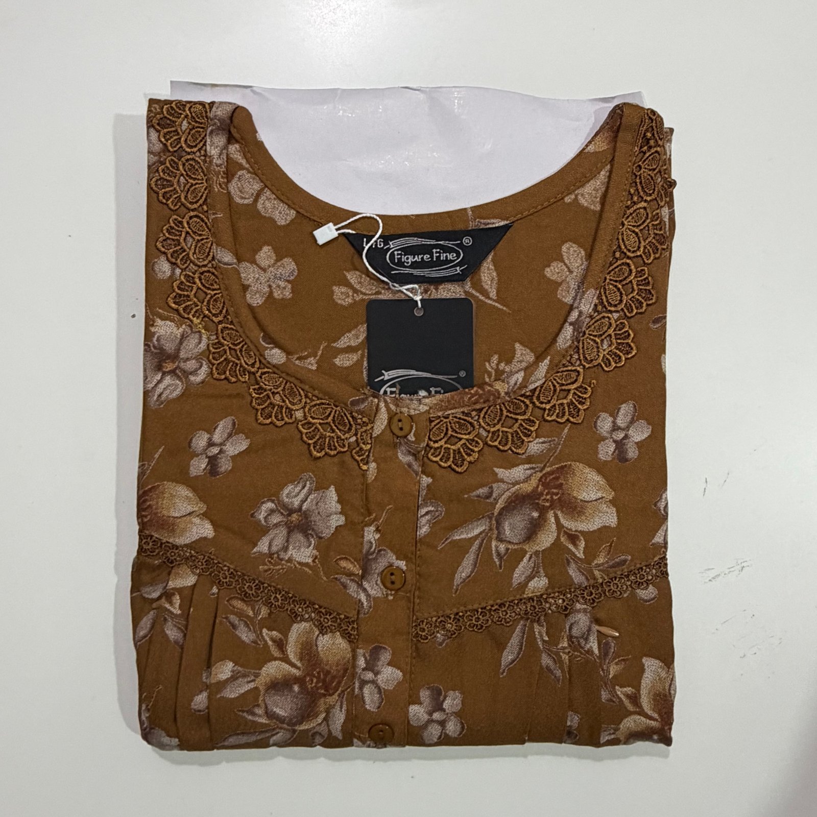 Figure Fine Feeding Nighties L Brown #001607