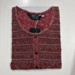 Figure Fine Smocking L Brown #001629