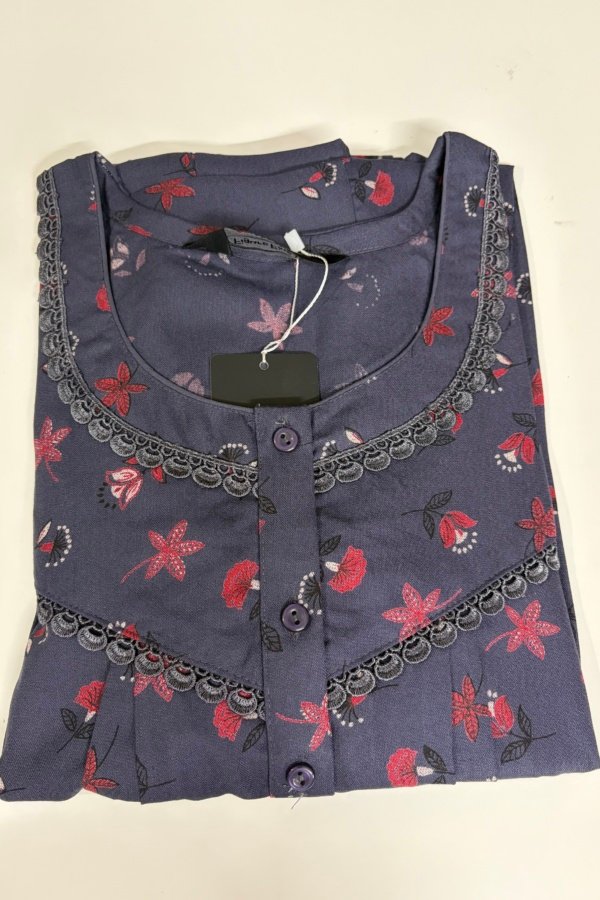 Figure Fine Alpine Nighty XL Grey #001691