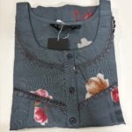 Figure Fine Alpine Nighty XL Grey #001695