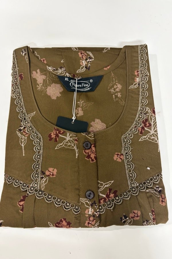 Figure Fine Alpine Nighty XL Brown #001699