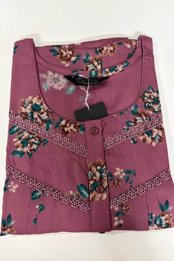 Figure Fine Alpine Nighty XL Hot Pink #001707