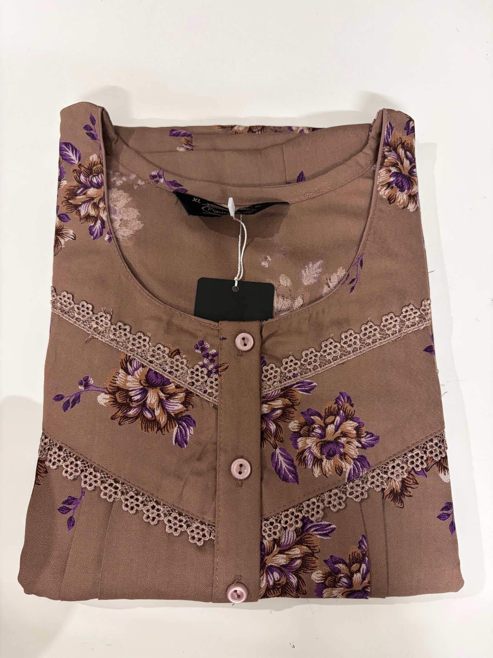 Figure Fine Alpine Nighty XL Brown #001708