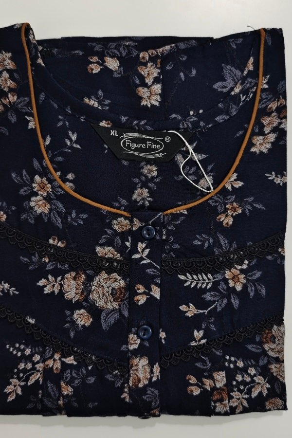 Figure Fine Alpine Nighty XL Black #001901