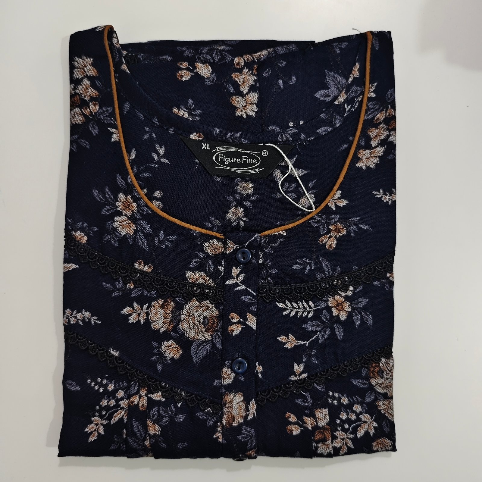 Figure Fine Alpine Nighty XL Black #001901