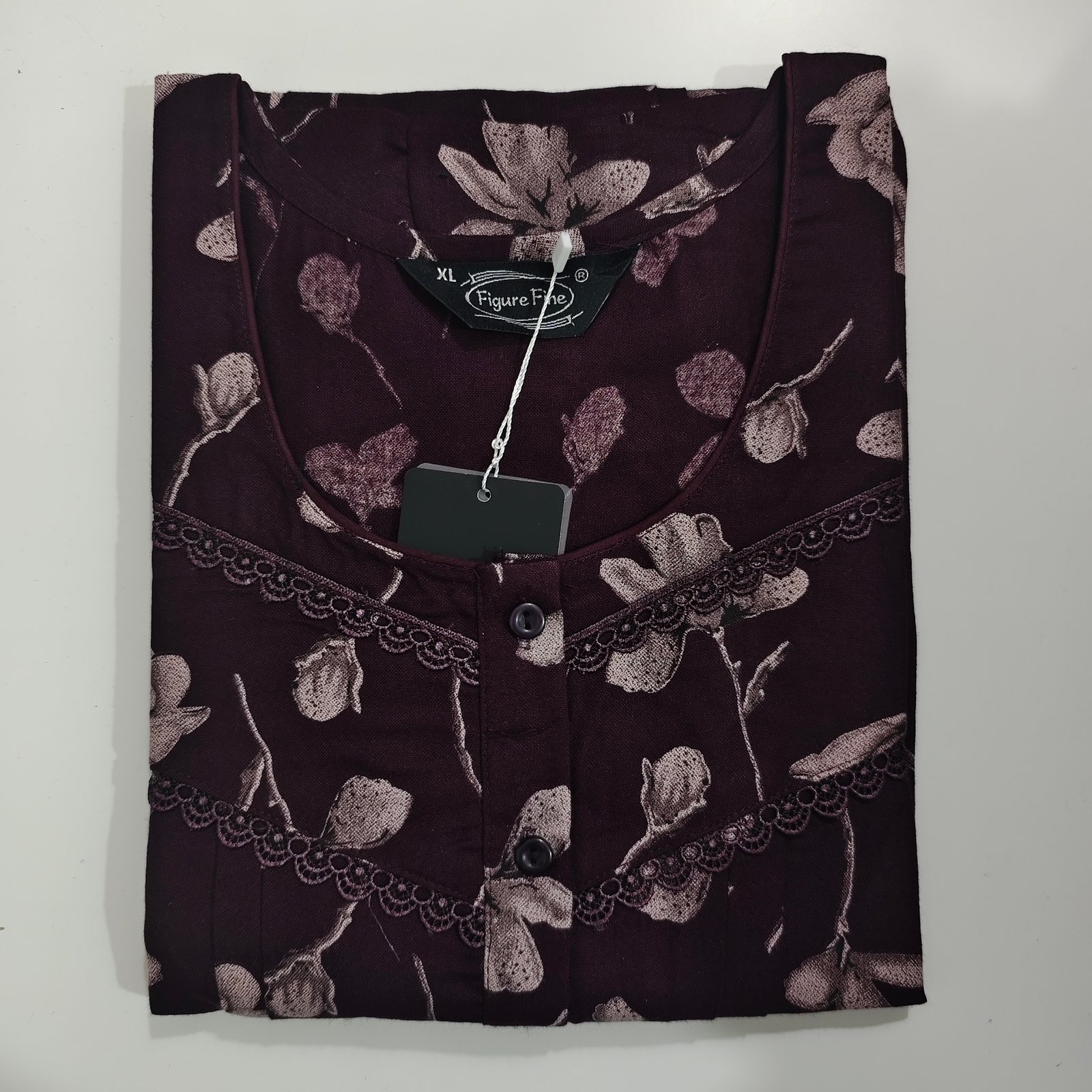 Figure Fine Alpine Nighty XL Black #001902