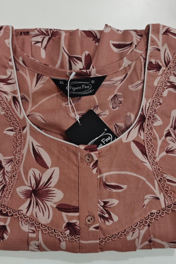 Figure Fine Alpine Nighty XL Brown #001961