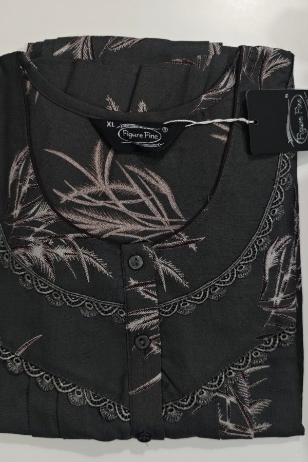 Figure Fine Alpine Nighty XL Black #001941
