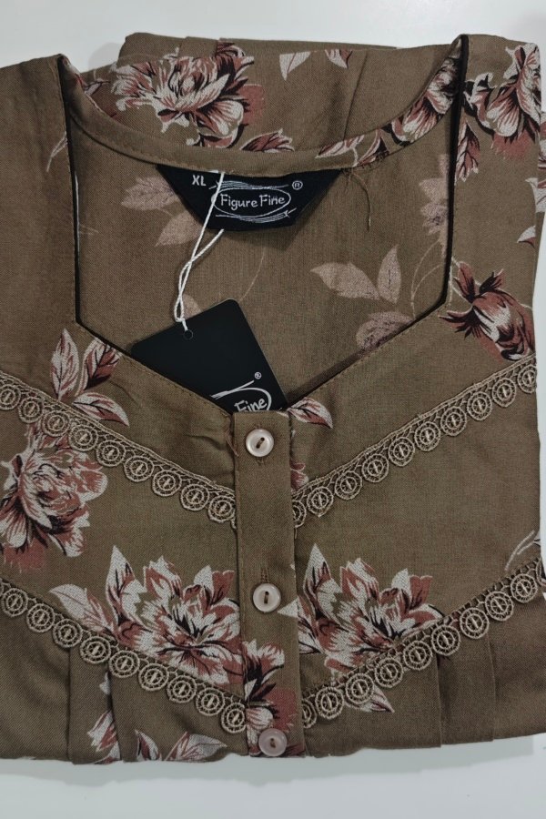 Figure Fine Alpine Nighty XL Brown #001957