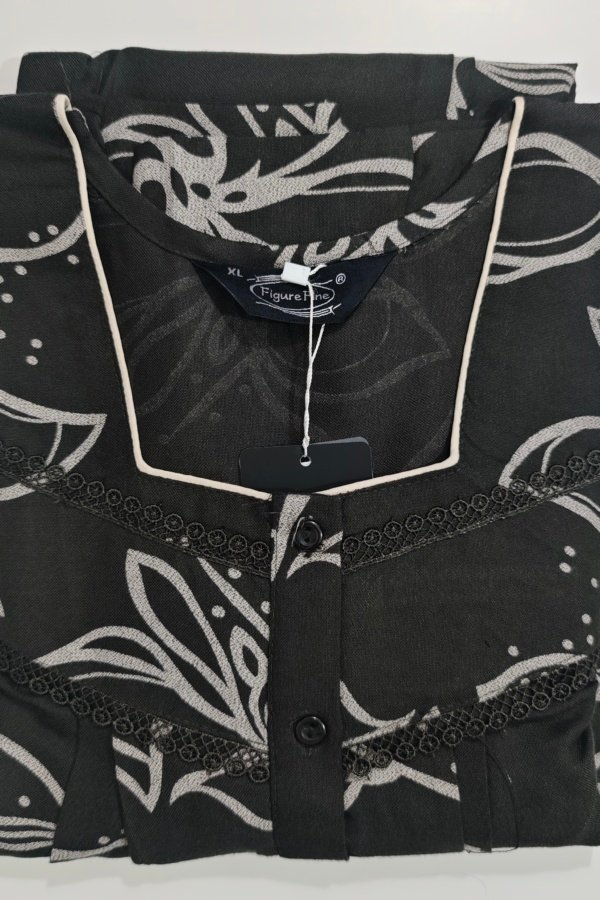 Figure Fine Alpine Nighty XL Black #001924