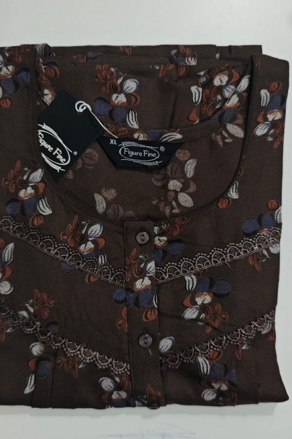 Figure Fine Alpine Nighty XL Black #001906