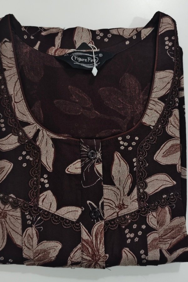 Figure Fine Alpine Nighty XL Black #001905