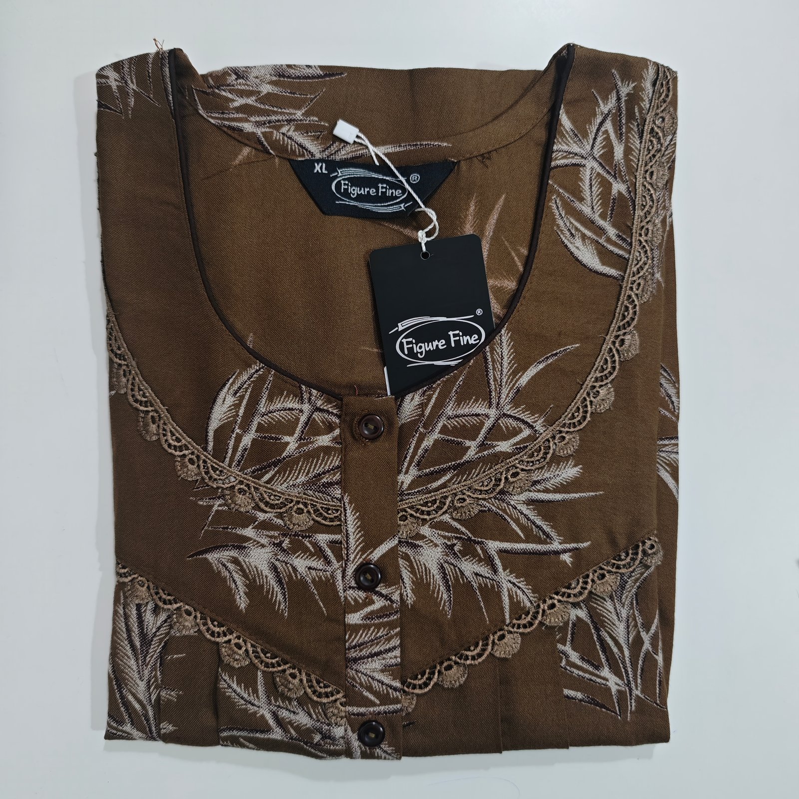 Figure Fine Alpine Nighty XL Brown #001948