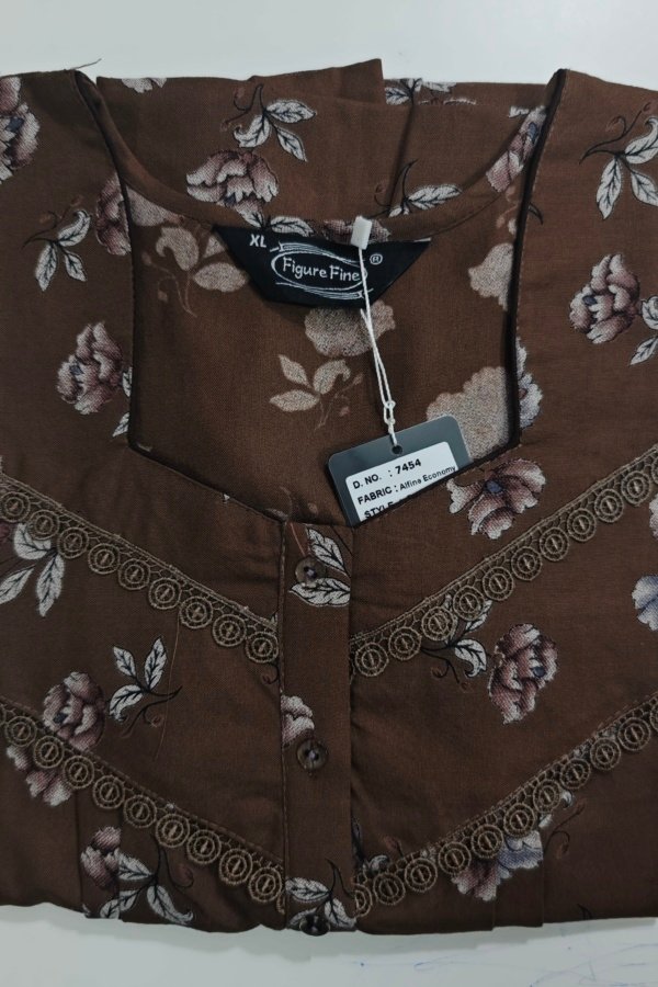 Figure Fine Alpine Nighty XL Brown #001920