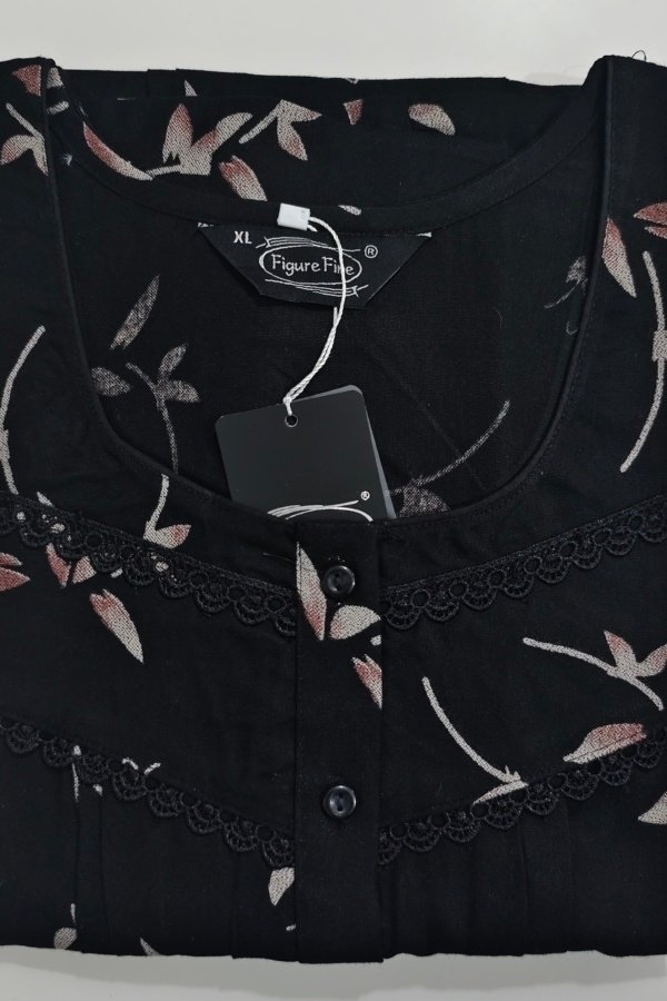 Figure Fine Alpine Nighty XL Black #001894