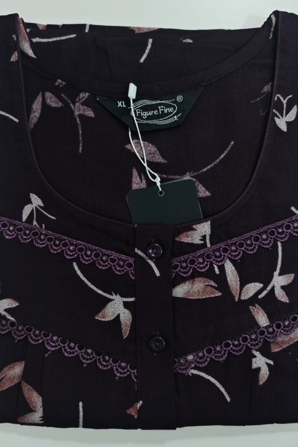 Figure Fine Alpine Nighty XL Black #001896