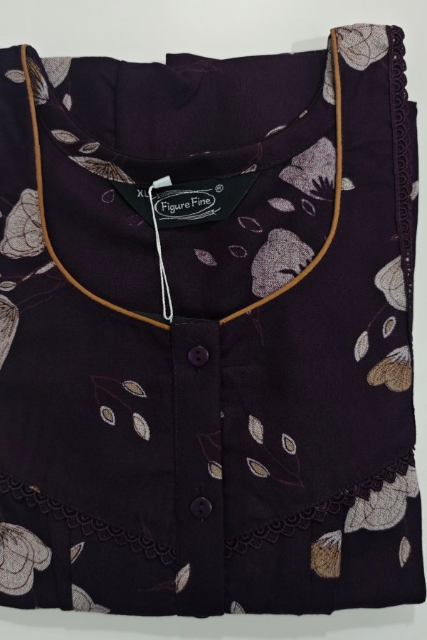 Figure Fine Alpine Nighty XL Black #001910