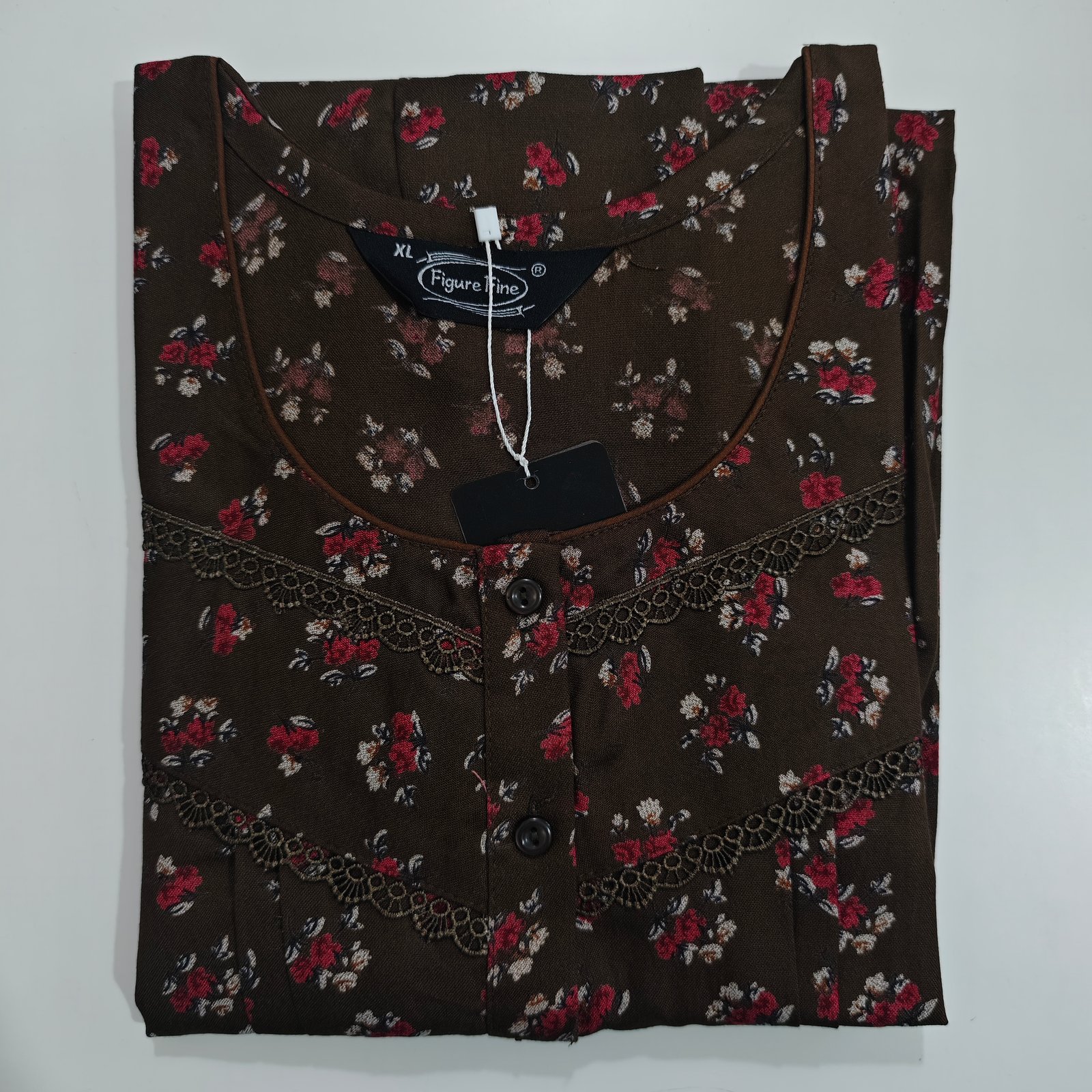 Figure Fine Alpine Nighty XL Black #001937