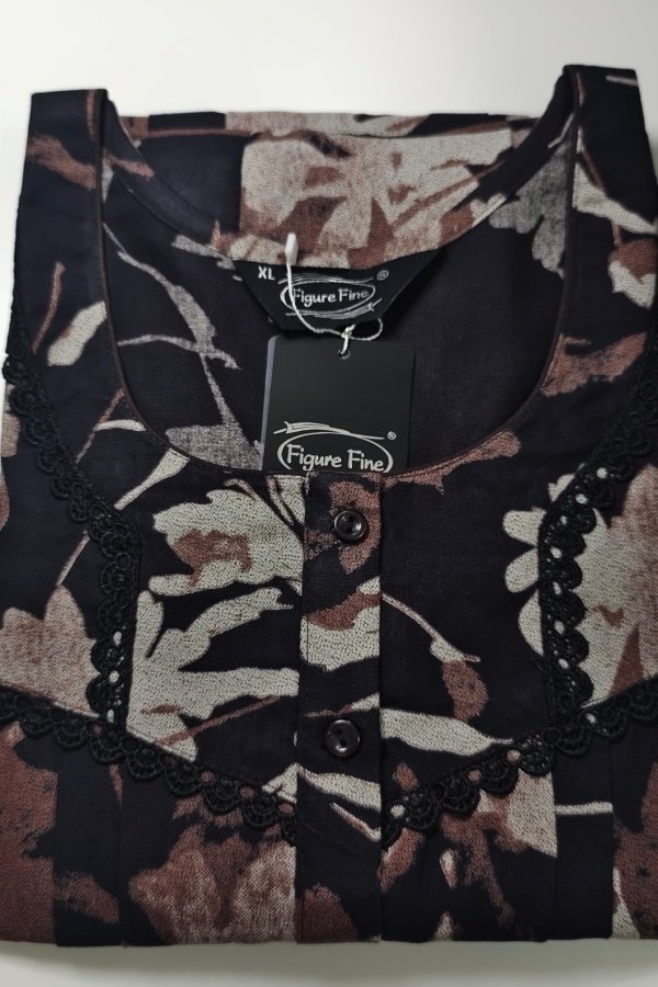 Figure Fine Alpine Nighty XL Black #001895