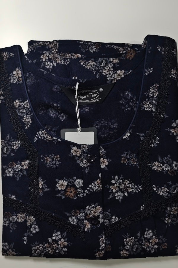 Figure Fine Alpine Nighty L Black #001770