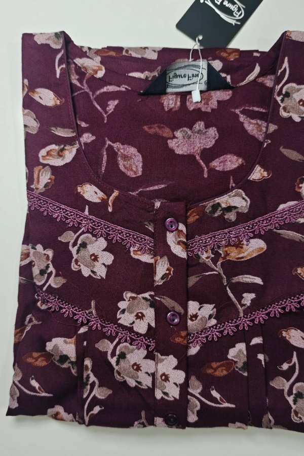 Figure Fine Alpine Nighty L Brown #001800