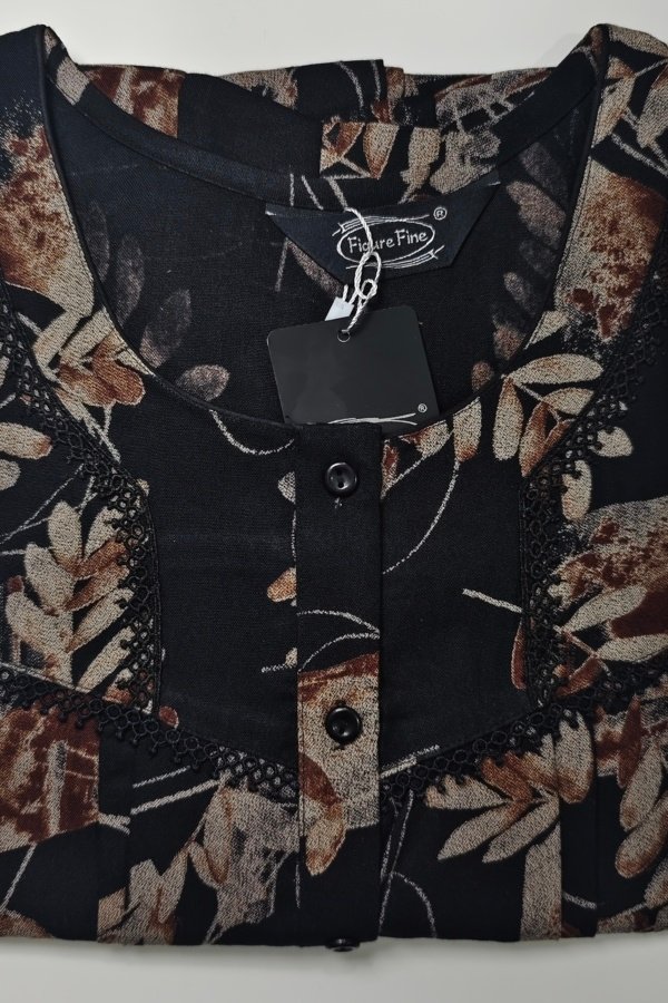 Figure Fine Alpine Nighty L Black #001779