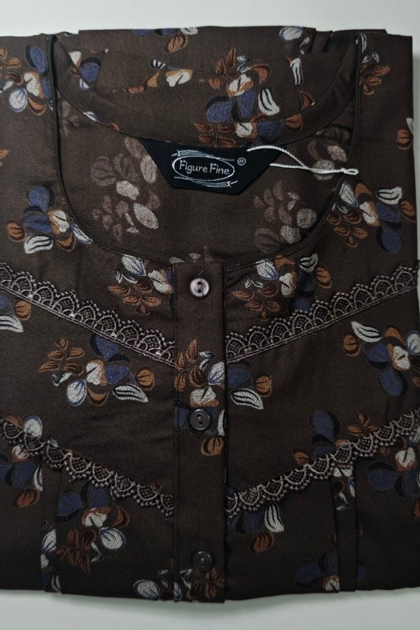 Figure Fine Alpine Nighty L Black #001799