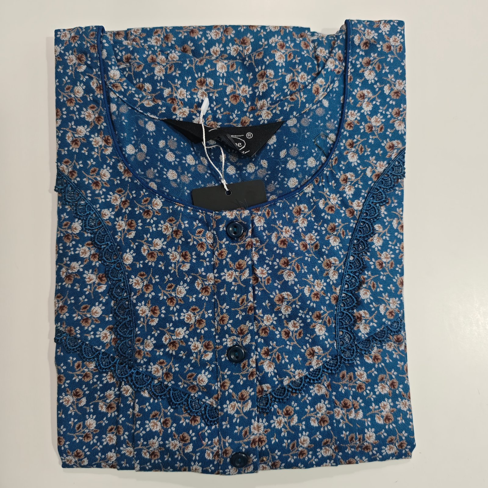 Figure Fine Alpine Nighty L Blue #001816