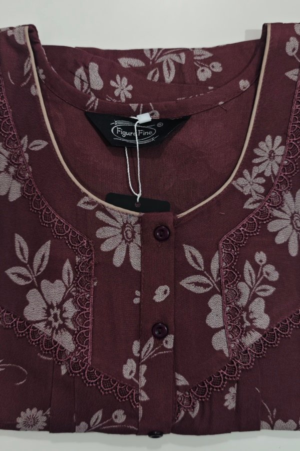 Figure Fine Alpine Nighty L Brown #001798