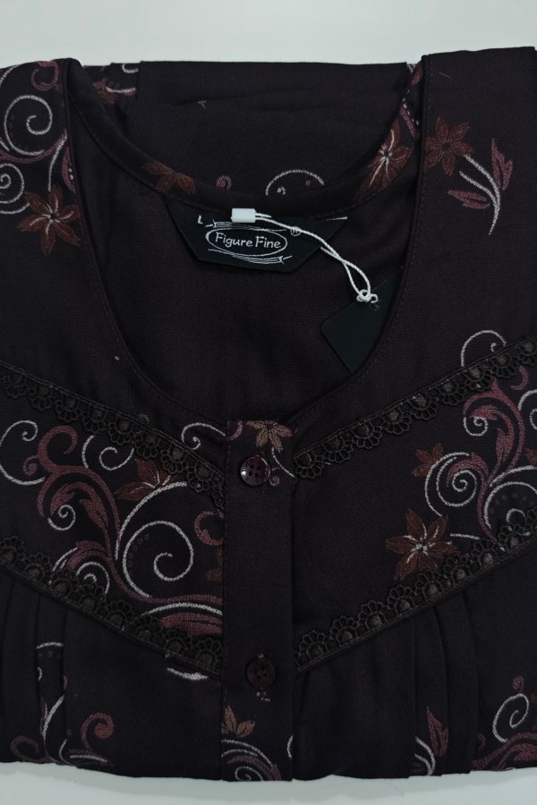 Figure Fine Alpine Nighty L Black #001778