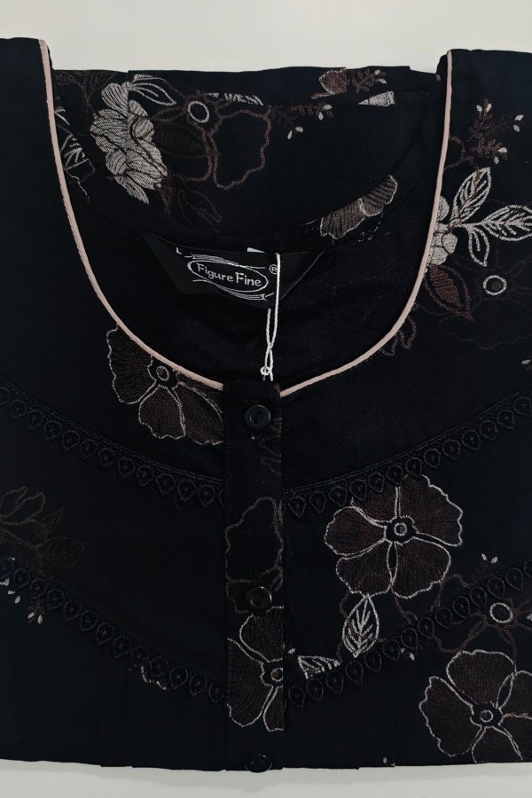 Figure Fine Alpine Nighty L Black #001771