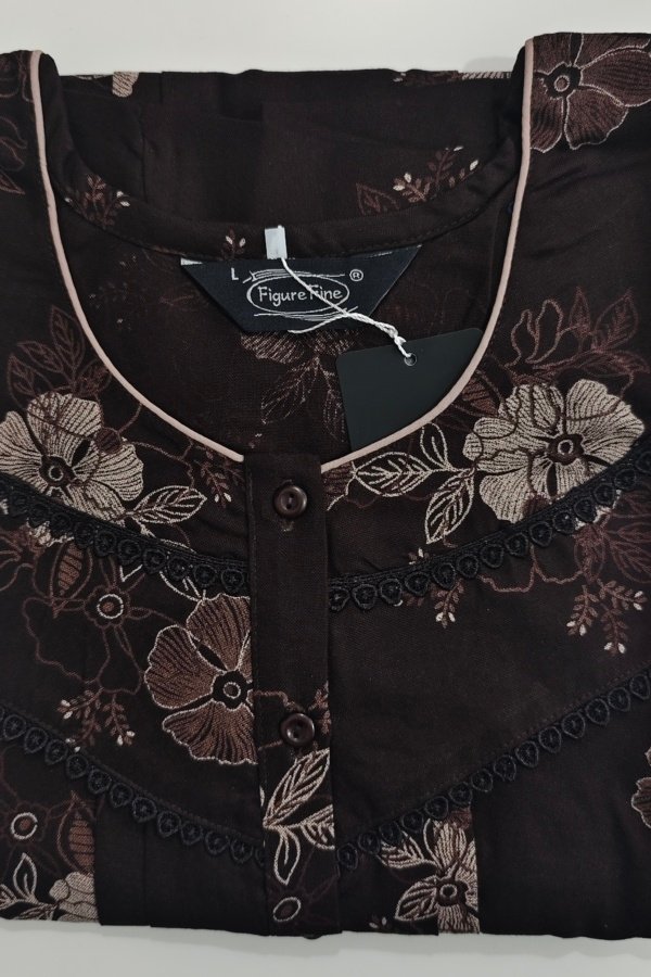 Figure Fine Alpine Nighty L Black #001772