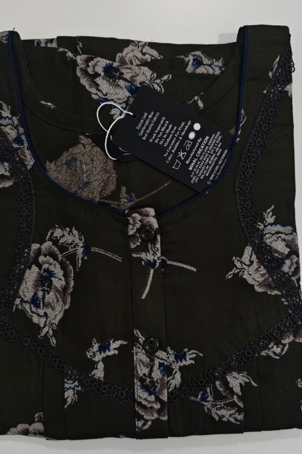 Figure Fine Alpine Nighty L Black #001783