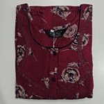 Figure Fine Alpine Nighty L Maroon #001808