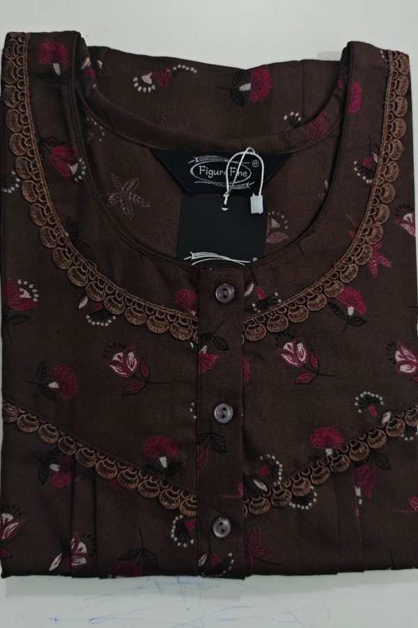 Figure Fine Alpine Nighty L Black #001786