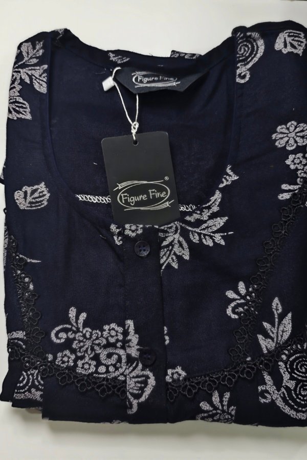 Figure Fine Alpine Nighty L Royal Blue #001819