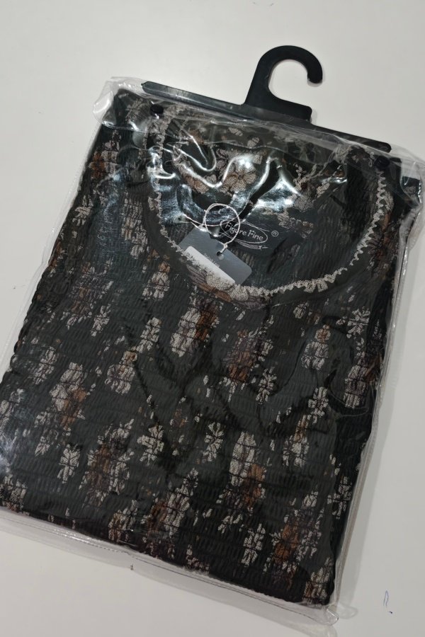 Figure Fine Alpine Nighty L Black #002021