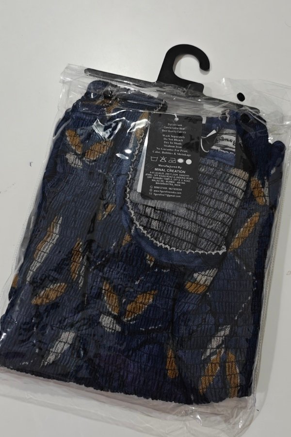 Figure Fine Alpine Nighty L Black #002020