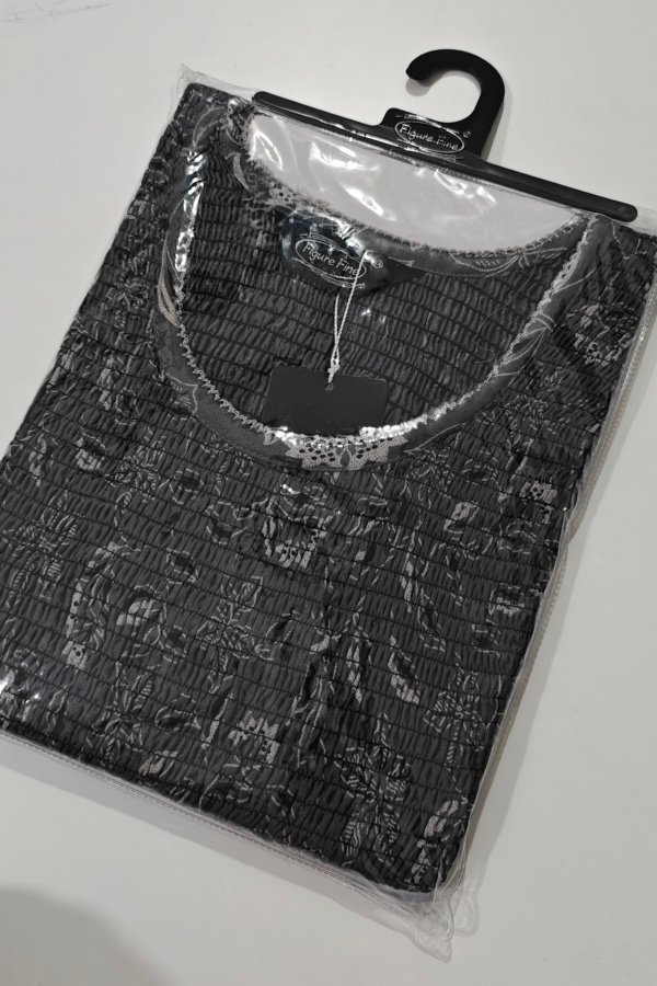Figure Fine Alpine Nighty L Black #002019