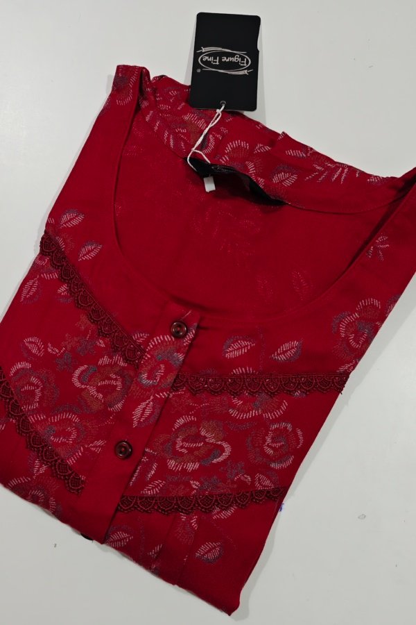 Figure Fine Alpine Nighty XXL Pink #002112