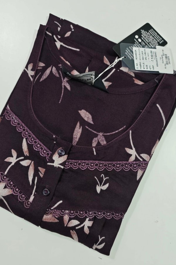 Figure Fine Alpine Nighty XXL Black #002113